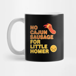 Sad Sausage Christmas Mug